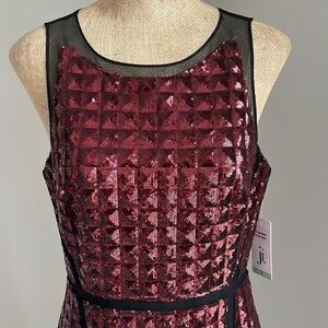 Julia Jordan Sheath Sequin Dress Size 8 NWT